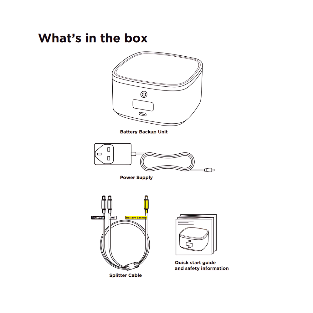 Broadband Battery Backup