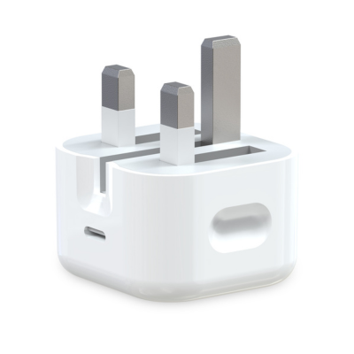 QDOS PowerCube 20W USB-C Power Adapter (With Folding UK-Pins)