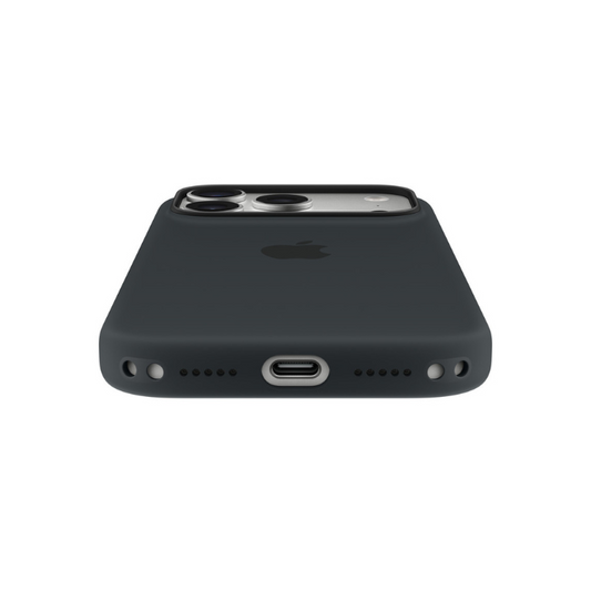 iPhone 17 Pro Max Silicone Case with MagSafe – Black