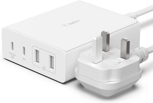 Belkin 108W Usb-C Gan Charger. 4 Port With 2M Cable