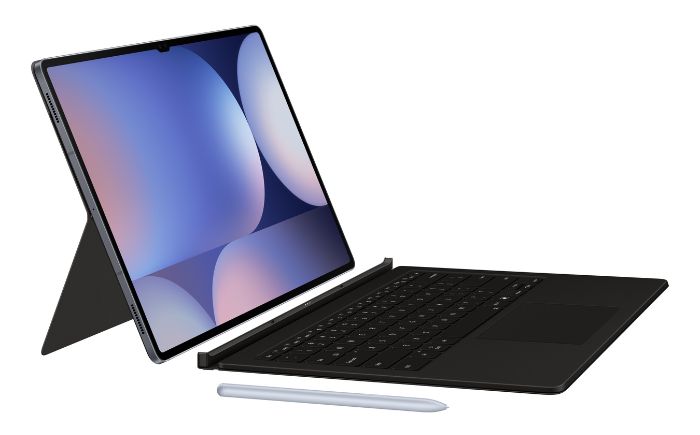 AI Book Cover Keyboard with Trackpad for Tab S10+