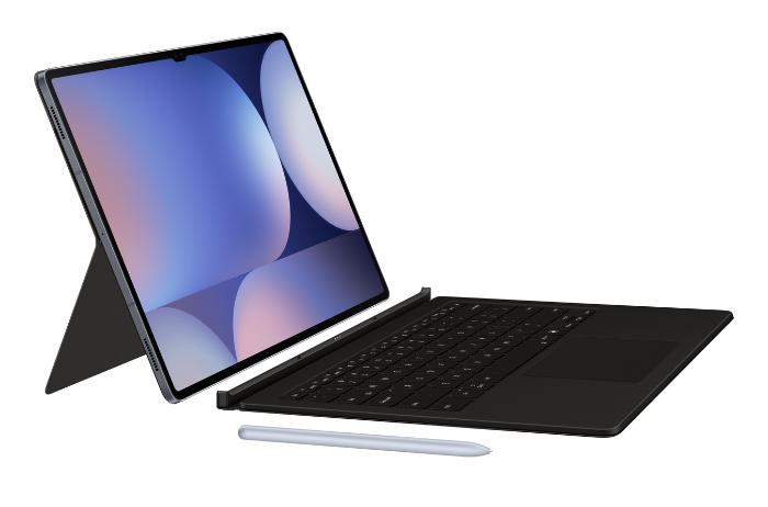 AI Book Cover Keyboard with Trackpad for Tab S10 Ultra