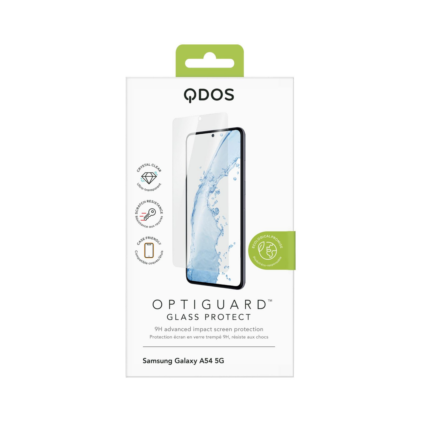 QDOS Glass Protect Screen Protector for Samsung Galaxy A54
