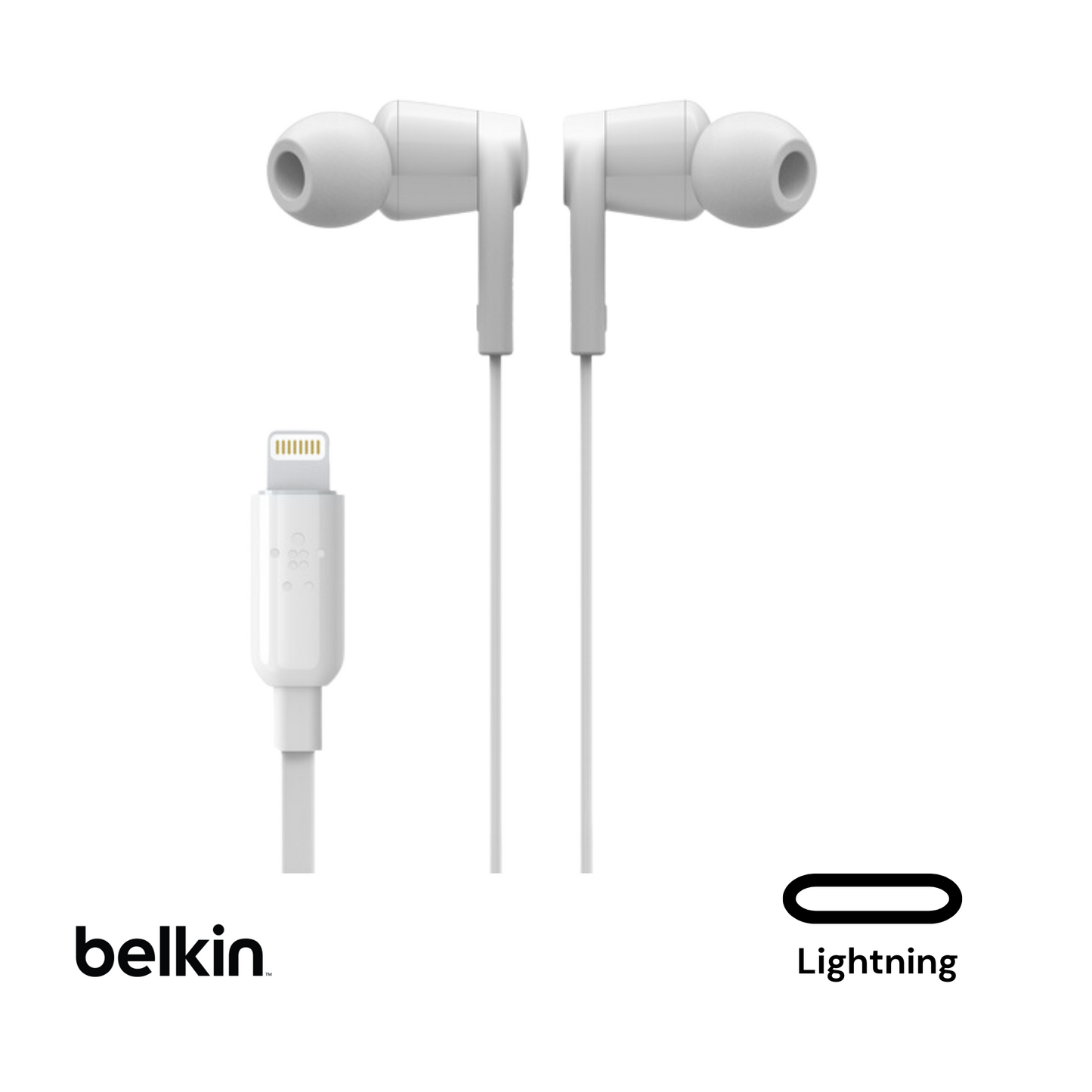 Belkin In-Ear Headphones Lightning