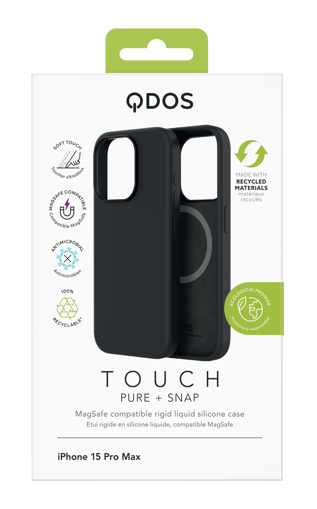 QDOS OptiGuard Eco Glass Plus iPhone 15 Plus / iPhone 14 Pro Max