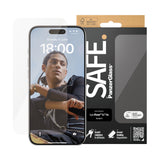 SAFE. Tempered Glass Screen Protector for iPhone 15, 15 Pro, and 15 Pro Max