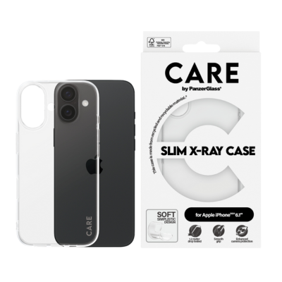 Clear CARE Case for iPhone 16, iPhone 16 Plus, iPhone 16 Pro and iPhone 16 Pro Max